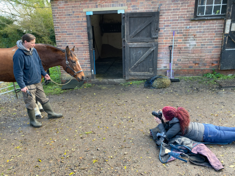 Horse Portrait Photographer Emma Ziff_Behind the scenes_02